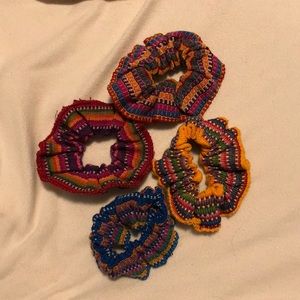 Hair scrunchies made and purchased in Honduras